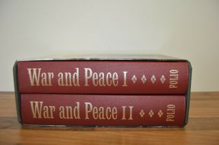War And Peace - Leo Tolstoy - 2 Volume Set - Folio Society 1997 (16)