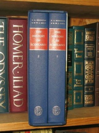The History Of Scotland - Folio Society Two Volume Book Set - In Slipcase