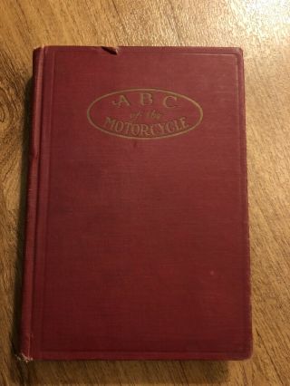 A B C Of The Motorcycle Book 1910
