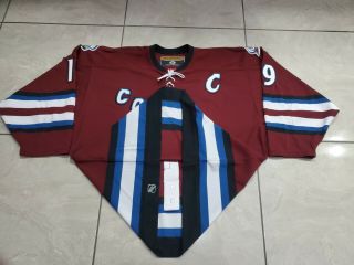 Authentic Nhl Colorado Avalanche Koho On - Ice Joe Sakic Hockey Jersey Size 56