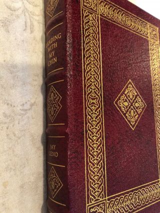 Easton Press Signed,  First Edition,  " Leading With My Chin " By Jay Leno