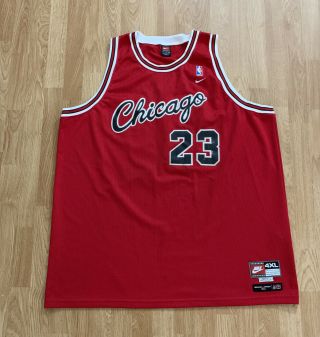 Vintage Nike Team Michael Jordan Chicago Bulls Swingman Jersey Size Men’s 4xl