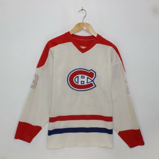 Vintage 80s 90s Ken Dryden Montreal Canadiens 29 Nhl Hockey Jersey Size Large