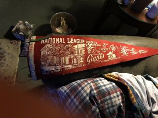 Vtg Cooperstown Baseball Hall Of Fame National League Champions