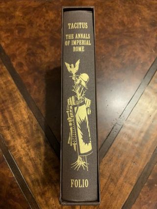 The Annals Of Imperial Rome By Tacitus The Folio Society With Slipcase