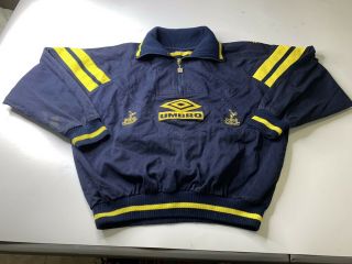 Vintage Umbro Tottenham Hotspur Soccer Practice Jacket 1993/95 Size Medium