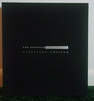 Led Zeppelin Live Dreams 1993 Collector Edition Book– Signed & Numbered