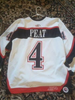 Vintage AHL Portland Pirates Game worn jersey rare 2000 2