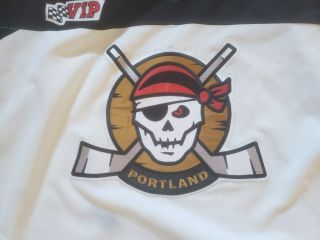 Vintage AHL Portland Pirates Game worn jersey rare 2000 3