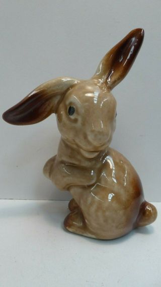 Vintage Sylvac Style Rabbit Bunny Made Cooper & Cooke Huntley Australia Figurine