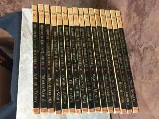 1963 American Heritage Illustrated History Of The United States 16 Vol.  Set