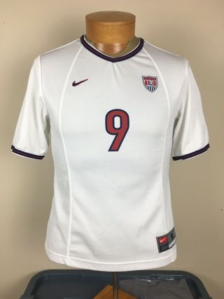 Vintage 90’s Nike Mia Hamm 9 Team USA Soccer Jersey Women’s Size S (4 - 6) 2