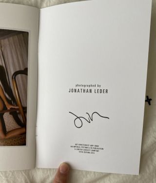 Emily Ratajkowski - Jonathan Leder Signed Book (Out/Limited Edition) 3