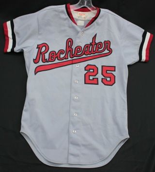 Vintage Rochester Red Wings Wilson Authentic Game Team Issue Baseball Jersey 42