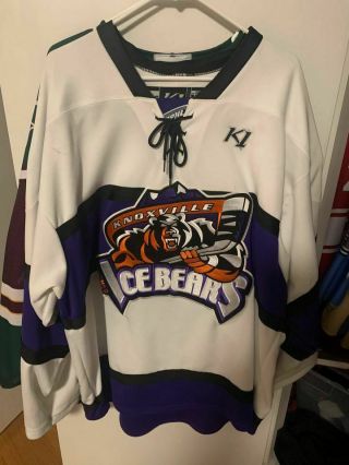 Knoxville Ice Bears Sphl Game Worn Jersey