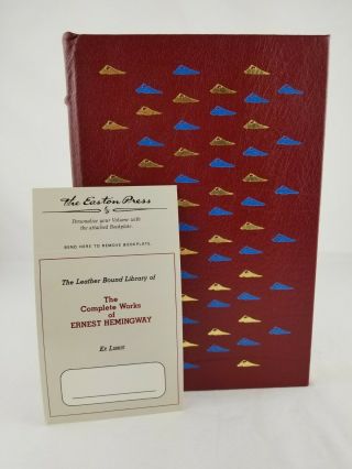 Easton Press Complete Of Ernest Hemingway The Snows Of Kilimanjaro