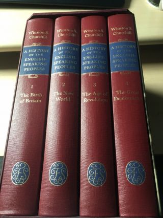 Folio Society Winston Churchill A History Of The English Speaking Peoples