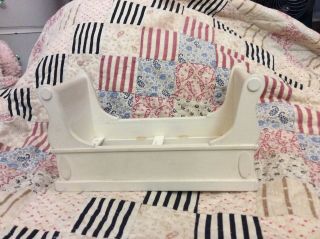 Signed Dollhouse Sleigh Bed Miniature Furniture 7 