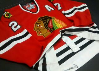 Authentic Nike Center Ice Chicago Blackhawks Jeremy Roenick Hockey Jersey