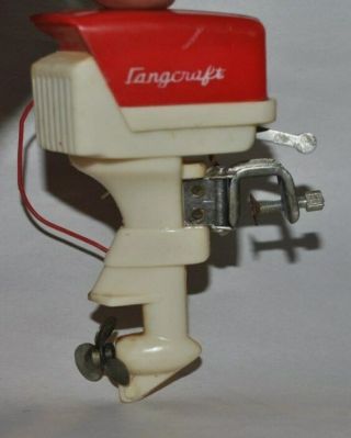 Vintage 1960 Langcraft Toy Outboard Motor Japan