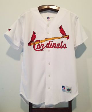 Russell Athletic Authentic Mark Mcgwire St Louis Cardinals Home Jersey Size 44