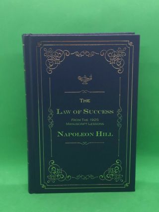 The Law Of Success From The 1925 Manuscript Napoleon Hill Hardcover