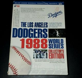 1988 Los Angeles Dodgers World Series Collectors Edition Dvd Set 7 Discs Look