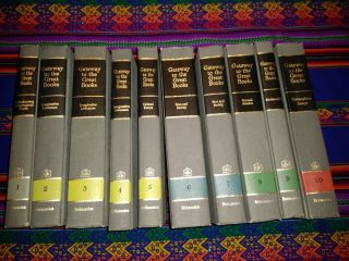 Gateway To The Great Books - Complete Set 1963 - Britannica 10 Books Hb