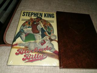 Stephen King Blockade Billy.  Slipcased Cemetary Dance With Limited Baseball Card