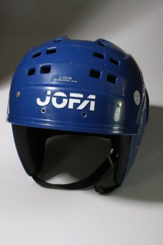 Vintage Jofa Helmet - 51 - 290 Sr - Classic - - Blue - Sweden