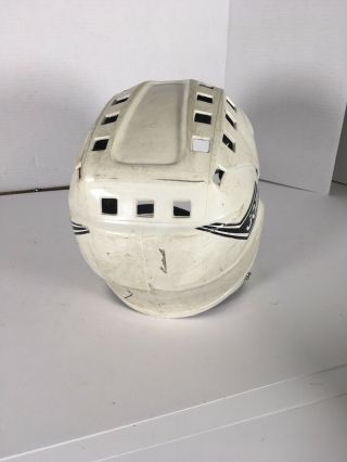 Vintage Hockey Helmet Jofa 282 Sr Sz.  6 3/4 - 7 3/8 Size White Sweden 3