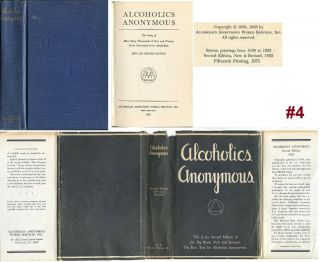 Alcoholics Anonymous 2nd Edition 15th Printing 1973 Dj Aa Big Book