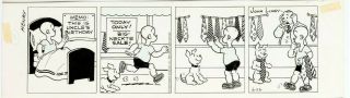 Vintage John Liney 6 - 26 - 1978 Henry Art Daily Comic Strip