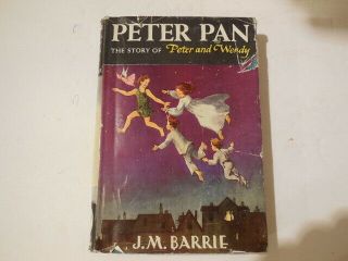 1911 Peter Pan First Edition - Peter And Wendy By J.  M.  Barrie