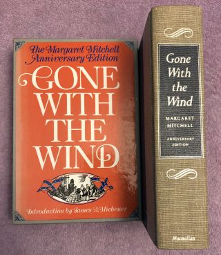 Margaret Mitchell Gone With The Wind - 1st Ed.  - Anniversary Edition In Slipcase