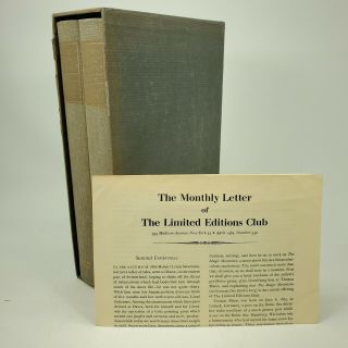 The Magic Mountain By Thomas Mann – 2 Vol Set - Limited Editions Club - 1962