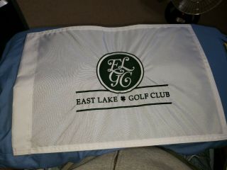 Undated East Lake Golf Club Embroidered Pin Flag Only Inside The Clubhouse