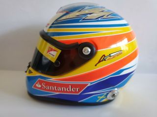 Fernando Alonso | 1:2 Helmet Casque Casco 2011 F1 Ferrari
