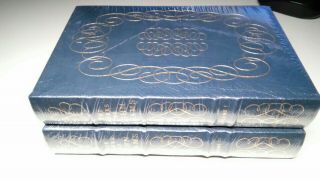 Of John Adams Easton Press 2 Book Set Leather President Wrapped