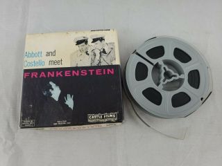 Vintage Abbott And Costello Meet Frankenstein Vintage 8mm Film No.  849
