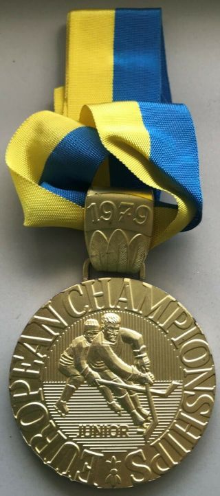 Gold Medal Iihf European Junior Ice Hockey Championship 1979,  Katowice,  Poland
