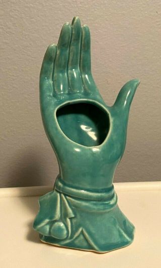 Vintage Nelson Mccoy Hand Vase