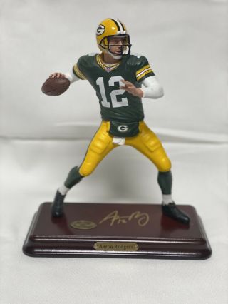 Aaron Rodgers Danbury Figurine Green Bay Packers