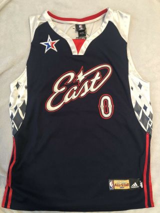 Gilbert Arenas Authentic 2007 Nba All Star Game Wizards Jersey Size 44 (large)