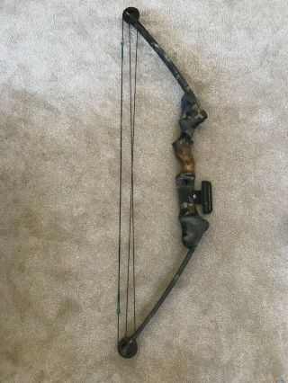 Vintage Bear Compound Bow - Camo - With Pinsight
