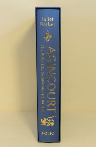 Agincourt: The King,  the Campaign,  the Battle - Folio Society 1st ed.  - Like 2