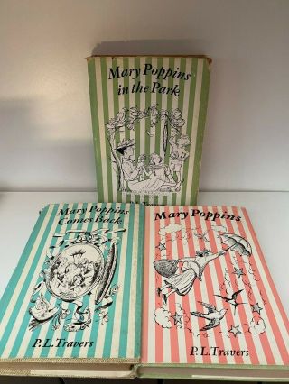 Mary Poppins,  Mary Poppins In The Park And Mary Poppins Comes Back Books 1965/66