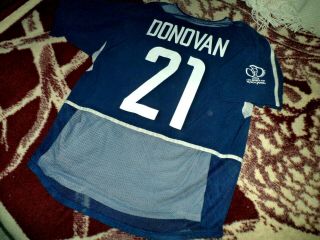Jersey Us Landon Donovan Nike Usa (m) Player Issue Dual Layer Usmnt 2002 Away