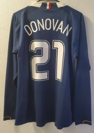 Nike USA Donovan 2006 LS ' Player Issue ' Away Jersey / Shirt - (Size L) 2