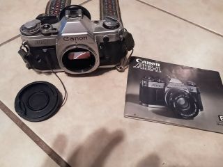 Vintage Canon Ae - 1 Program Slr Film Camera Body Only.
